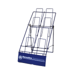 Literature Rack: Wire 8 Pocket