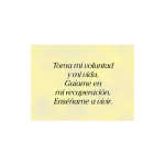 POSTER THIRD STEP PRAYER (spanish)